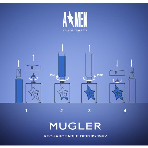 MUGLER A*Men Eau de Toilette - Nachfüllbare Ökoquelle